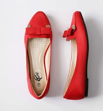 Trary Bow Loafer Flats