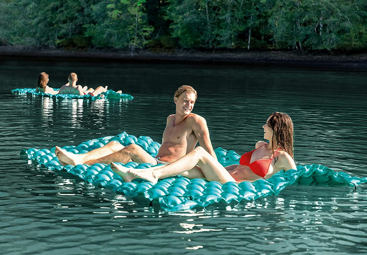 With a budget-friendly price point, this Intex Giant inflatable option is one of the best floating m&hellip;