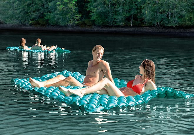 With a budget-friendly price point, this Intex Giant inflatable option is one of the best floating m...
