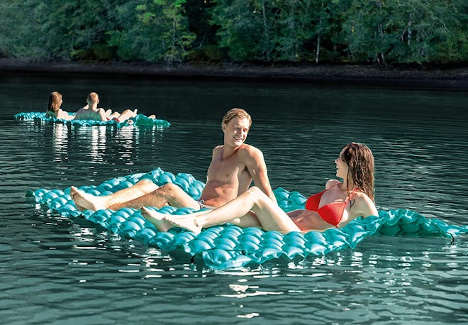 With a budget-friendly price point, this Intex Giant inflatable option is one of the best floating m...