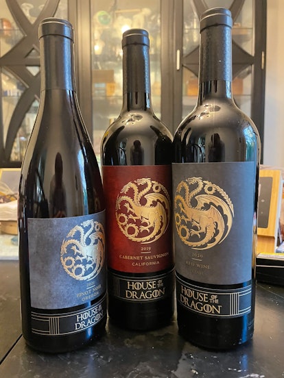 The House of the Dragon wine collection