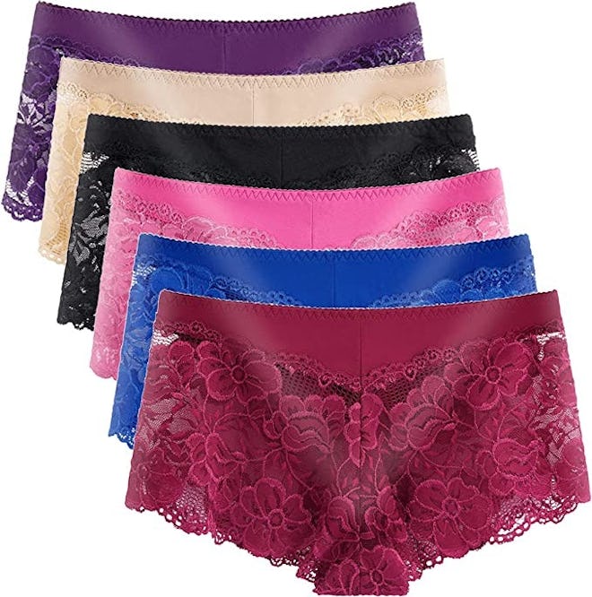 Moonlight Elves Lace Underwear (6-Pack)