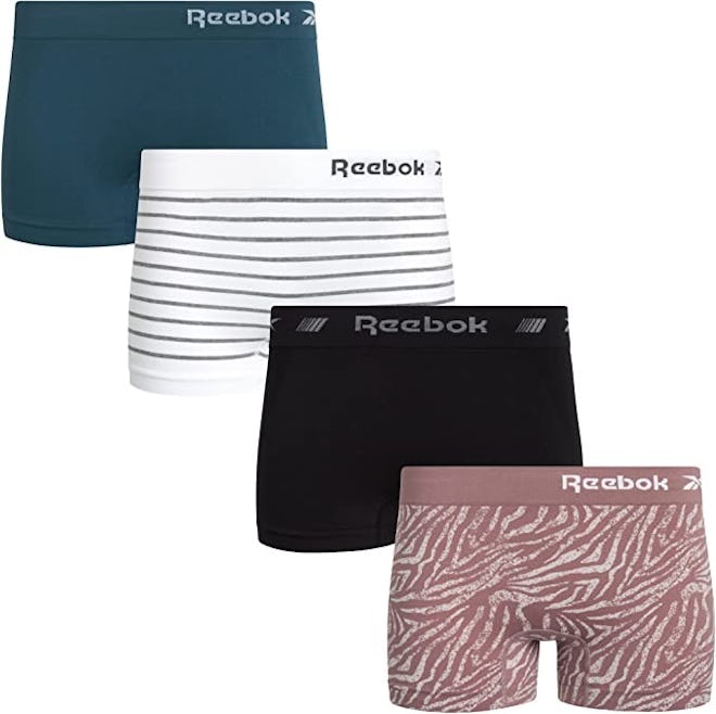 Reebok Seamless Boyshort Panties (4-Pack)