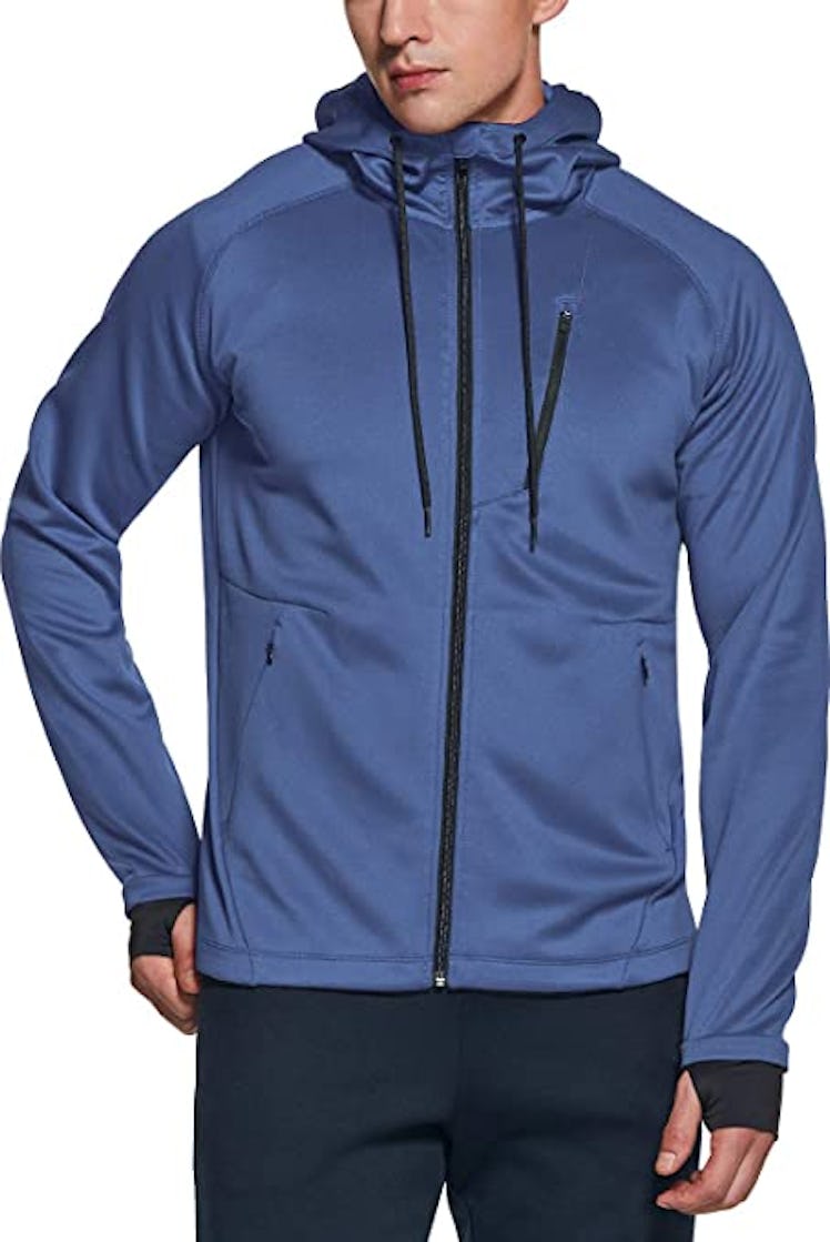 This lightweight running jacket is great for the gym or everyday use.