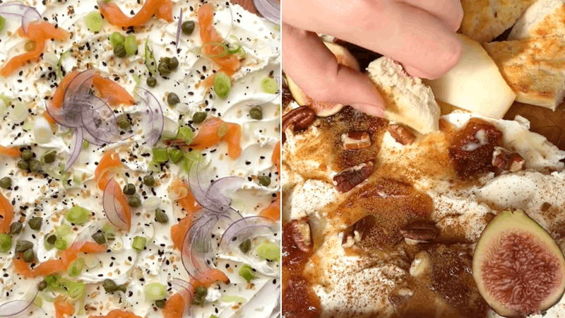 Cream Cheese Boards Are A Genius Take On The Viral Butter Board On TikTok TrendRadars