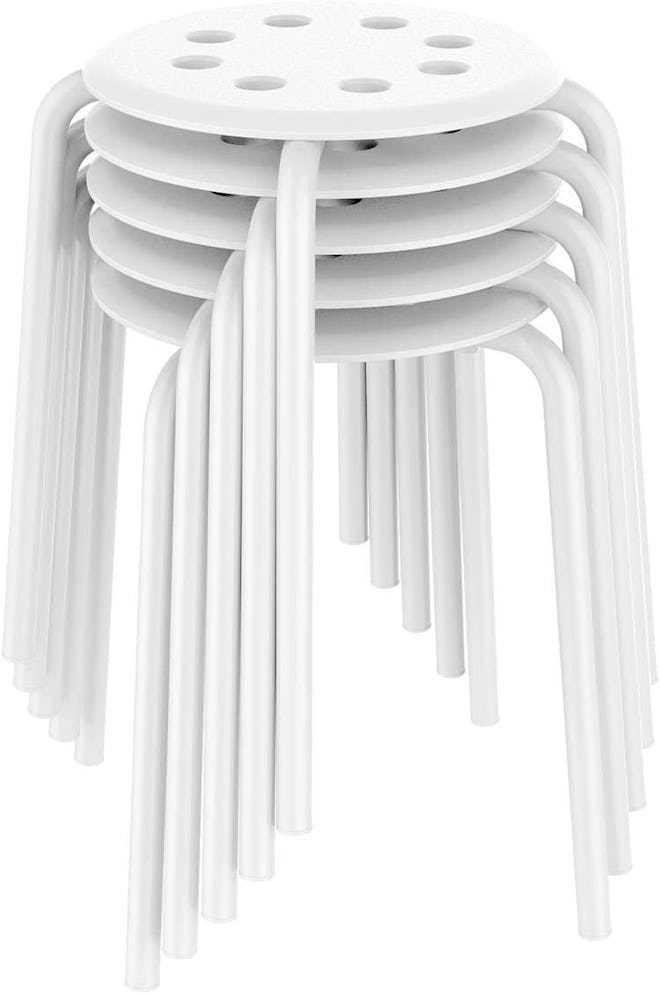 Nesting Barstools, white