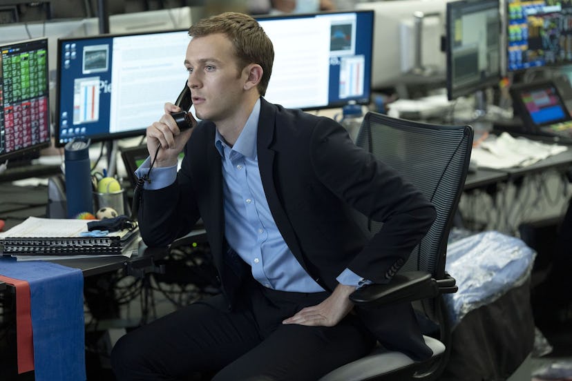 Harry Lawtey as third-year Robert Spearing in BBC drama ‘Industry’