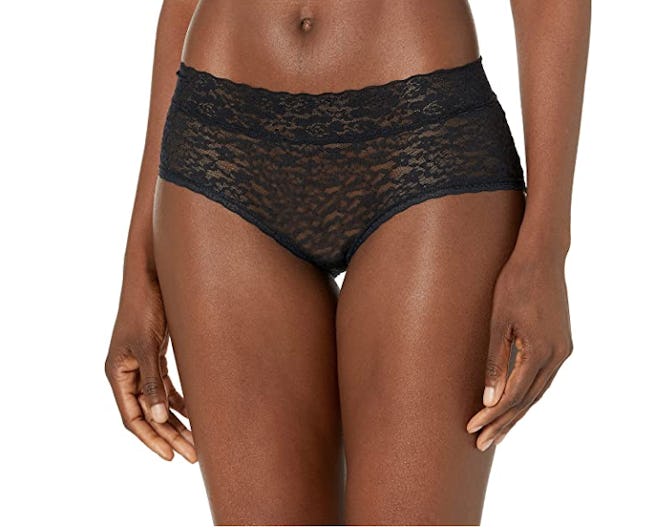 Amazon Essentials Lace Stretch Hipster Panty (4-Pack)