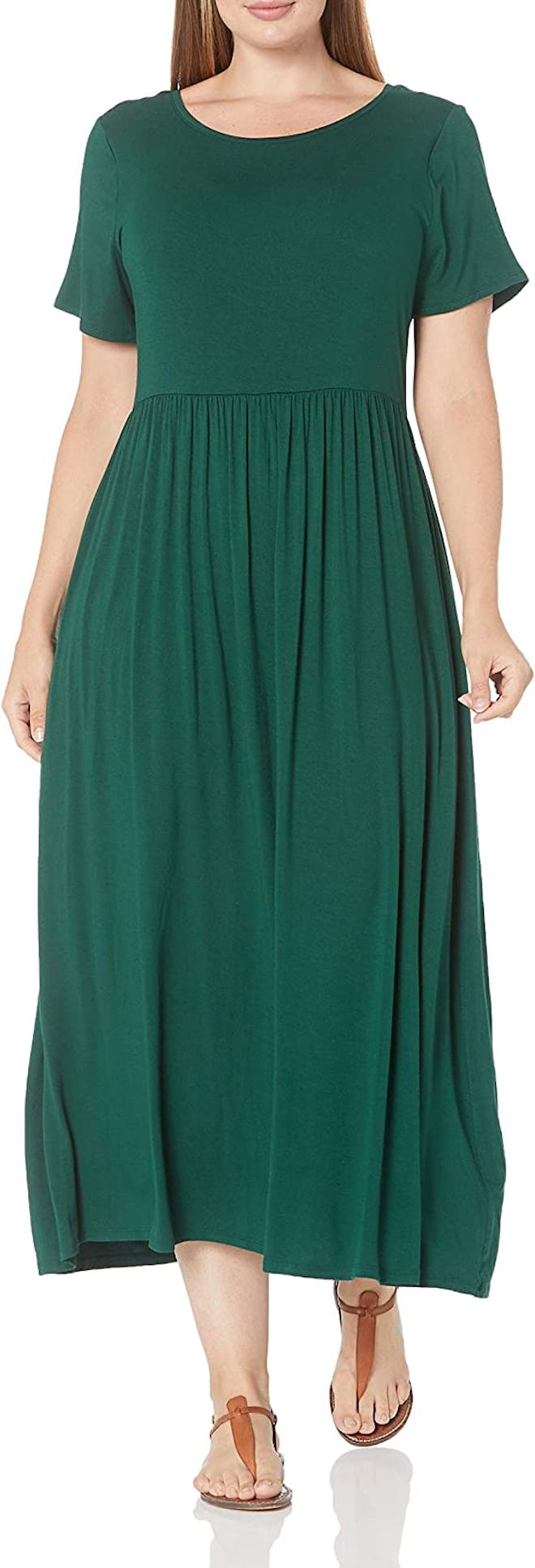 Amazon Essentials Short-Sleeve Maxi Dress