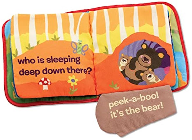 Crinkle books are an educational gift for 1-year-olds.