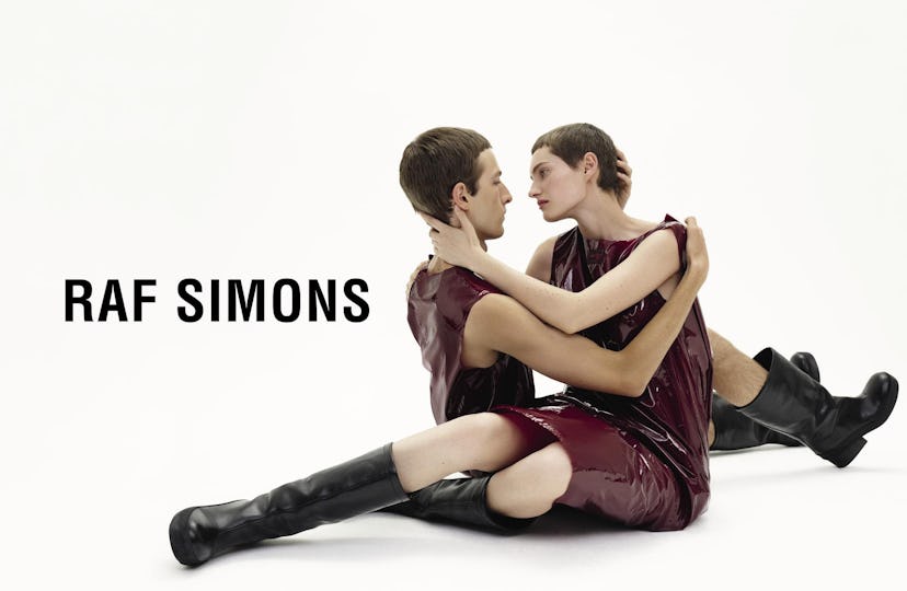 Raf Simons Fall/Winter 2022 fashion campaign