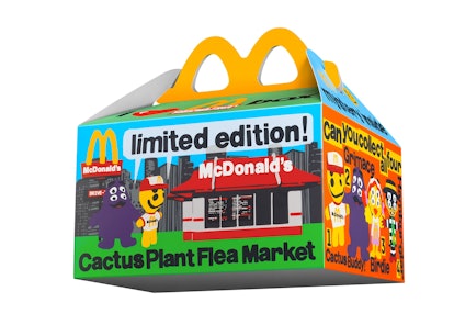 McDonald's adult Happy Meal is a Cactus Plant Flea Market design.