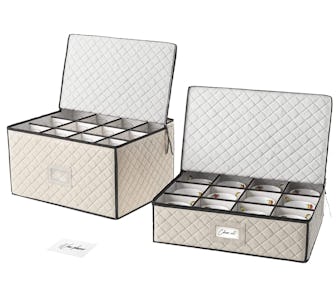 Woffit Wine Glass Storage (2-Piece Set)