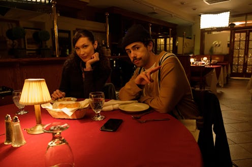 Lena (Bella Hadid) and Ramy (Ramy Youssef) in 'Ramy' season 3.