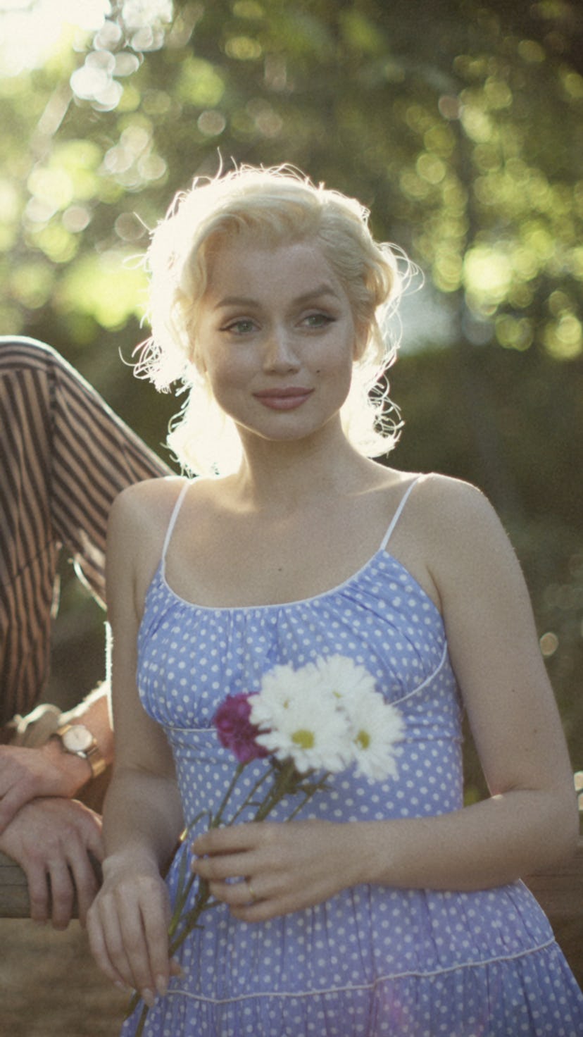 Photos Of Netflix's 'Blonde' Cast & Their Real-Life Counterparts: Marilyn Monroe, Joe DiMaggio, & Mo...