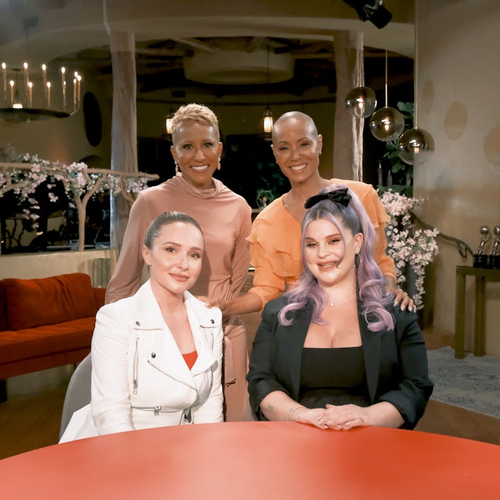 Hayden Panettiere joins Jada Pinkett-Smith, Adrienne Banfield Norris, and Kelly Osbourne for a gut-w...