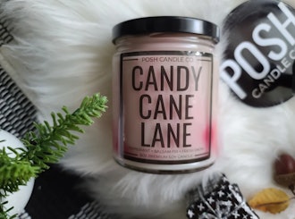 Soy Candle Filled With Holiday Cheer