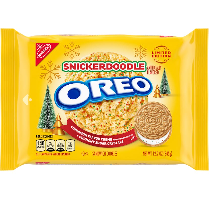 Oreo's Snickerdoodle flavor for the 2022 holidays are TK.