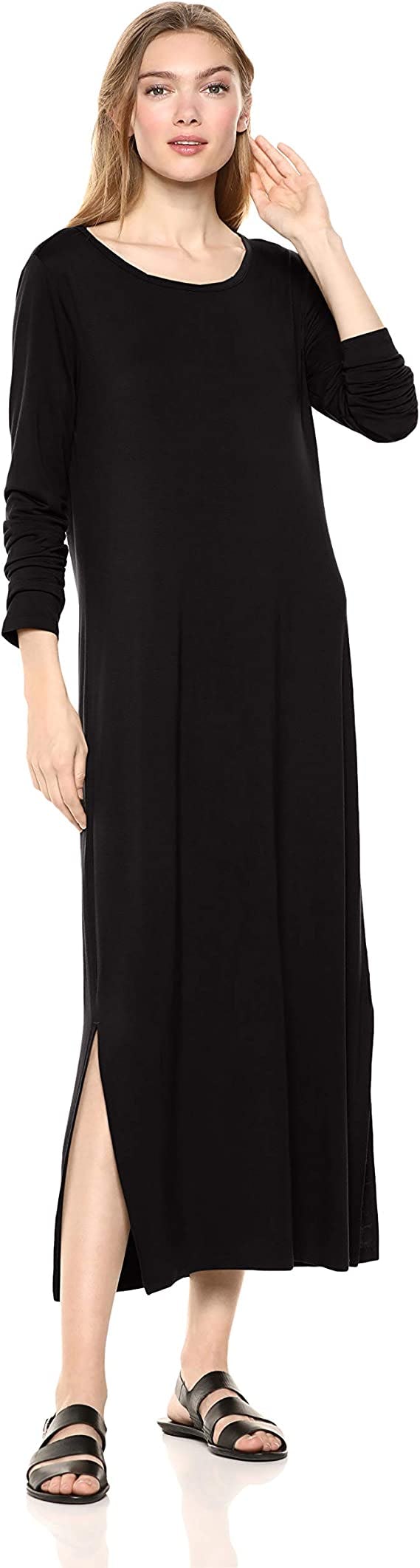 Daily Ritual Long-Sleeve Maxi Dress