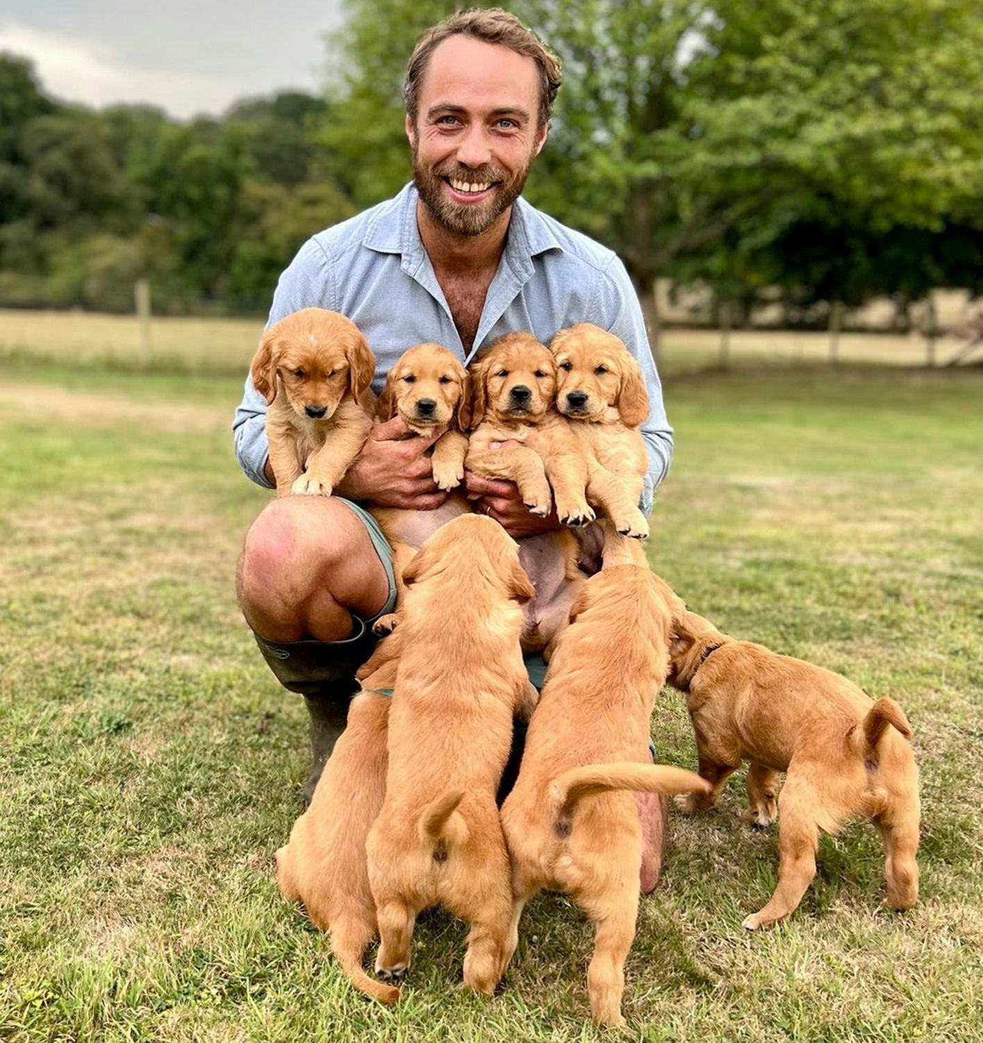 James Middleton Honors Queen Elizabeth With New Puppy's Name