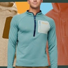 Arc'Teryx Covert Pullover Hoody, Cotopaxi Otero Fleece Half-zip Pullover, and Patagonia Men’s R1 Air...
