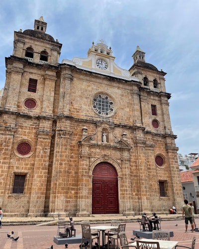 Iglesia de San Pedro Claver church building in Cartagena