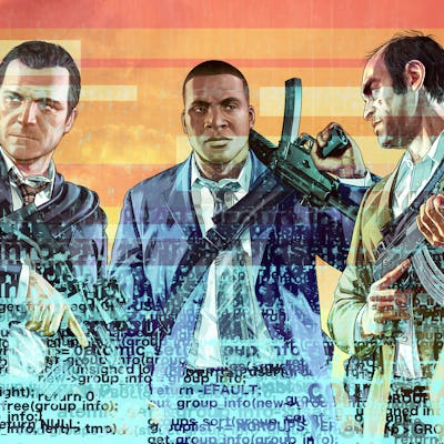 GTA 5 key art