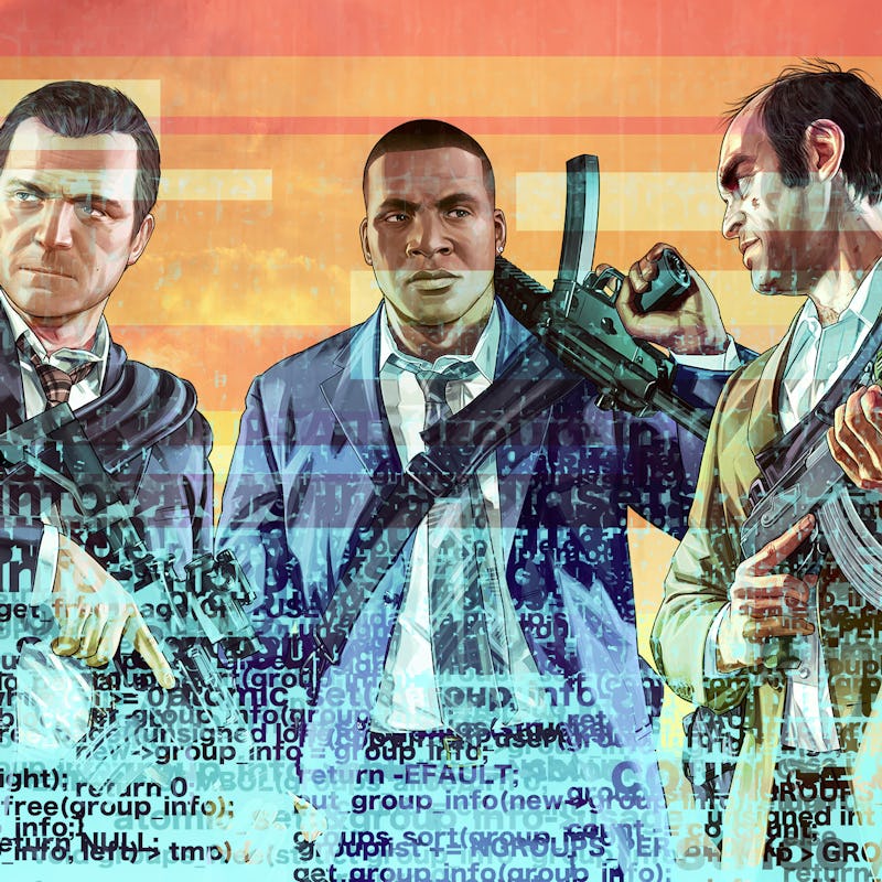 GTA 5 key art