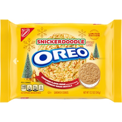 Oreo's Snickerdoodle flavor for the 2022 holidays will make you deck the halls.