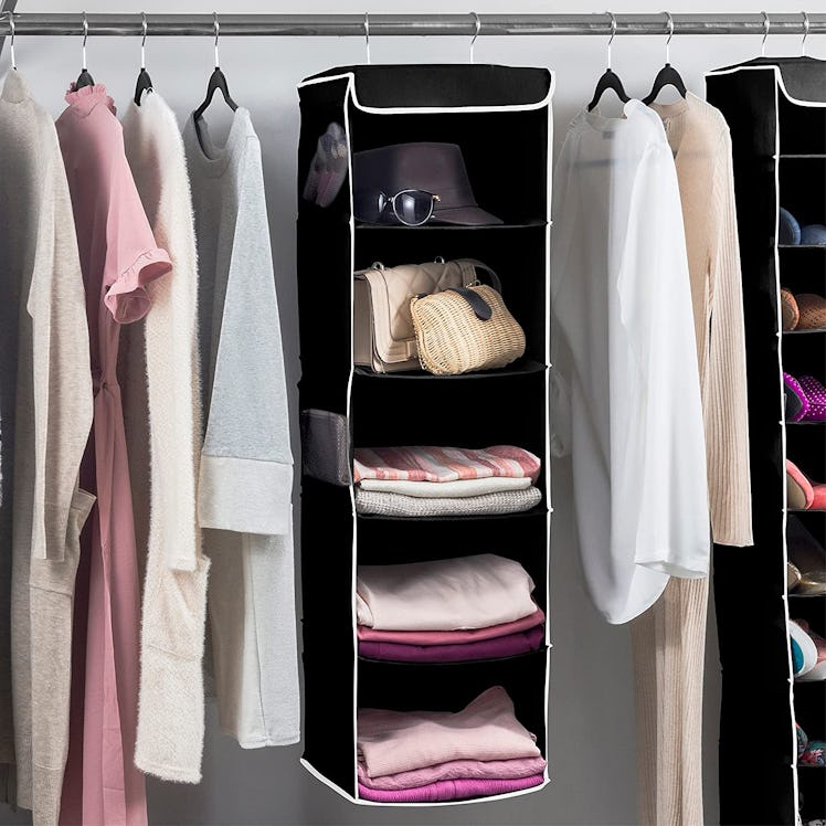 Zober 5-Shelf Hanging Closet Organizer