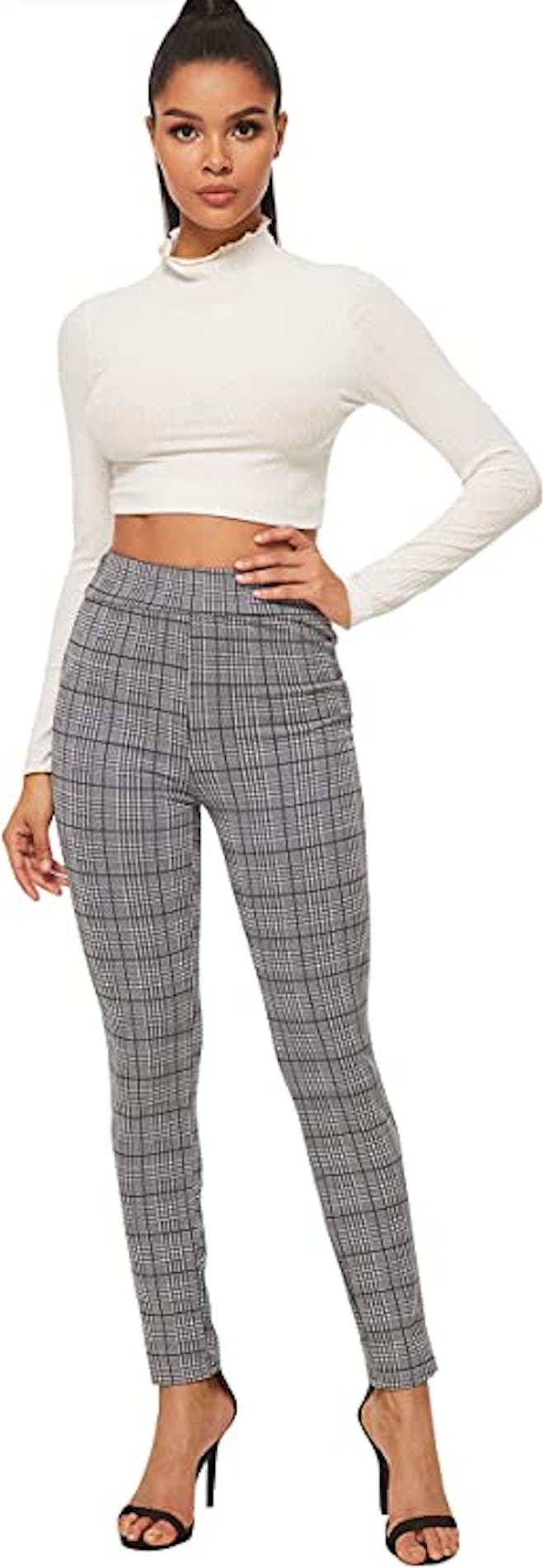 SweatyRocks Stretchy High Waist Pants