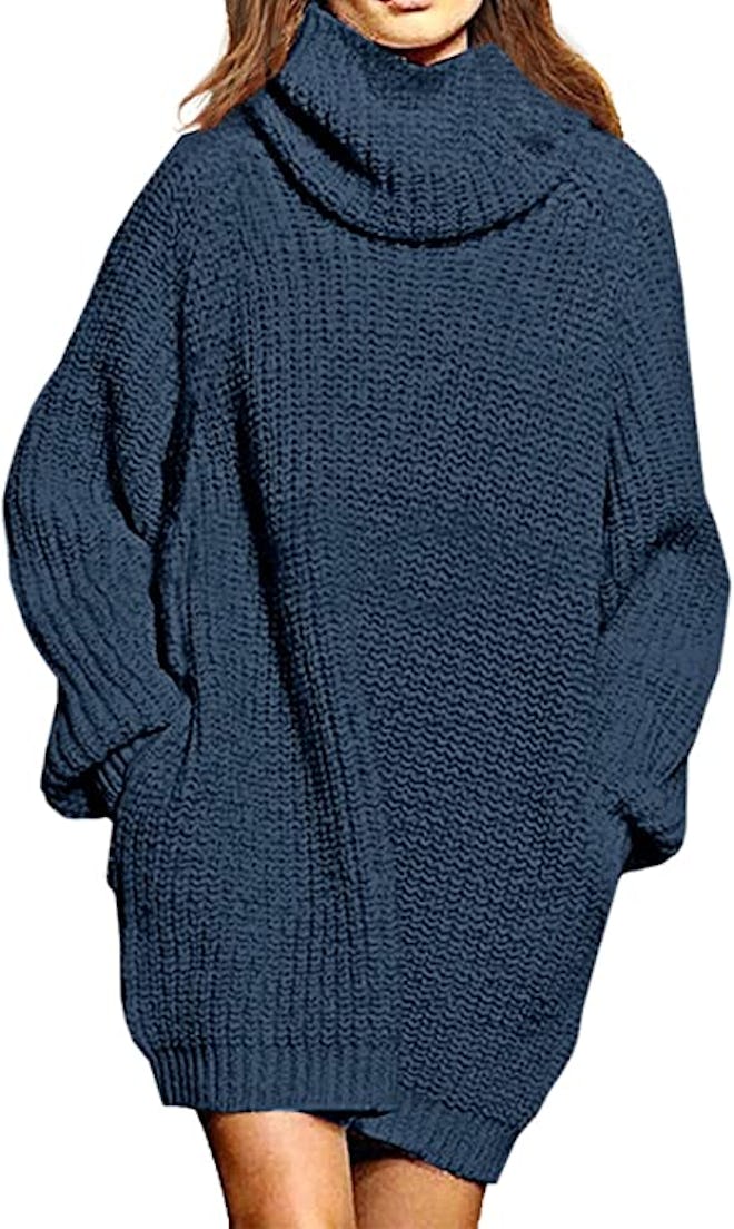 Pink Queen Oversize Sweater Dress