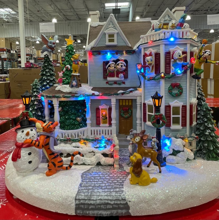 Disney holiday house at Costco