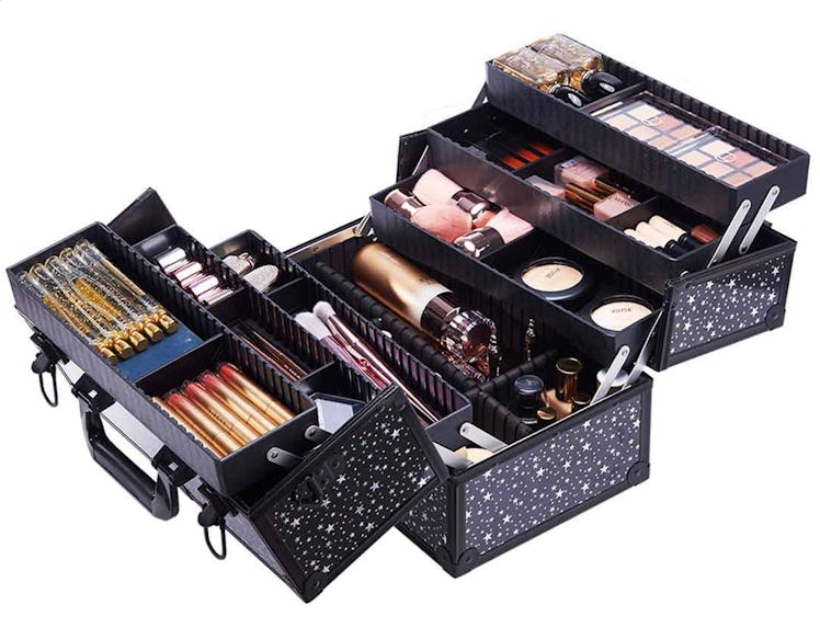 joligrace makeup case is the best professional makeup train case