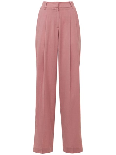Gelso High Rise Pleated Wide Leg Pant