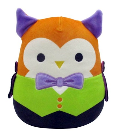 This Bright Owl Dracula 8" Squishmallow is one of the best Halloween Squishmallows to collect.
