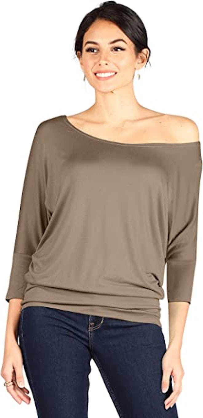 Simlu Off Shoulder Dolman Top