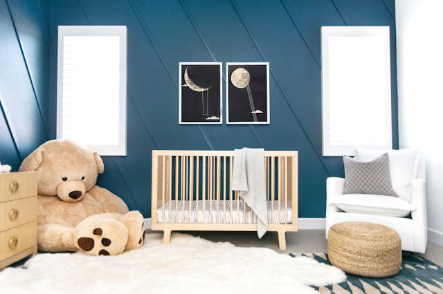 Baby boy nursery design