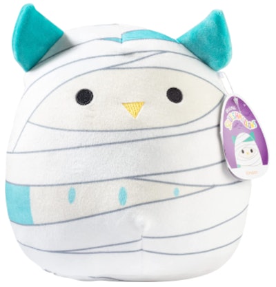 Winston The Mummy Owl 8" Squishmallow is one of the top Halloween Squishmallows to collect.