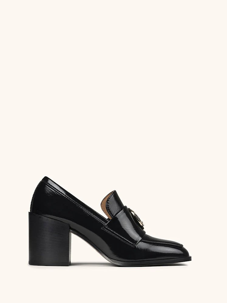 Black Trench Loafers