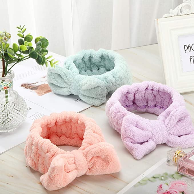 Hicarer Spa Headband Set (3 Pieces)