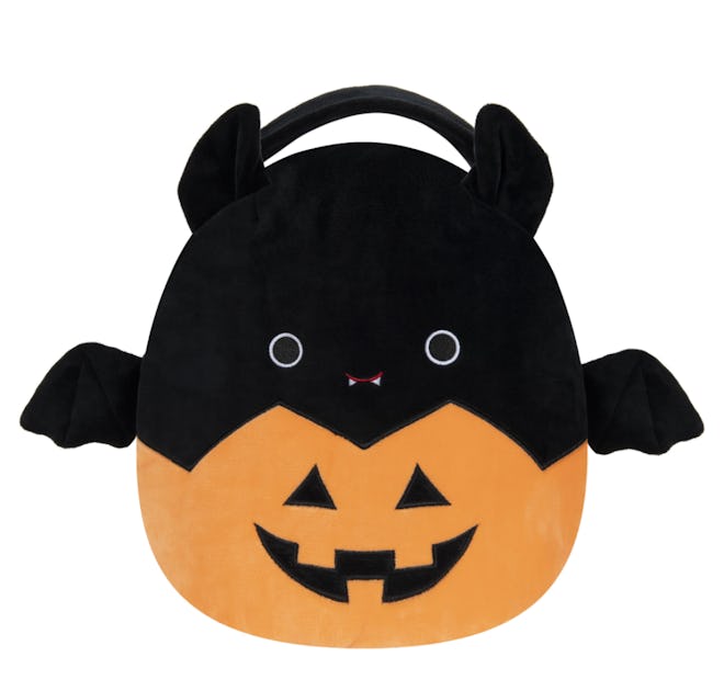 The Emily the Bat 12" Squishmallow Treat Pail is one of the top Halloween 2022 Squishmallows.