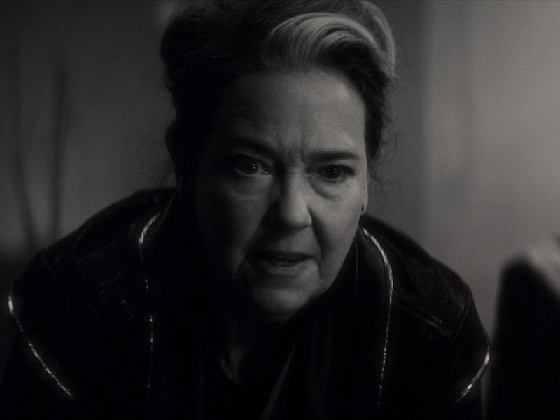 A still from Marvel's Werewolf By Night.