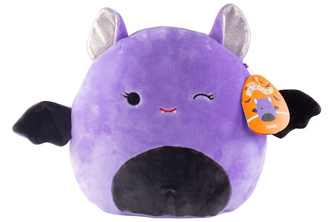 Joldy The Purple Winking Bat 10" Squishmallow is one of the new Halloween 2022 Squishmallows.
