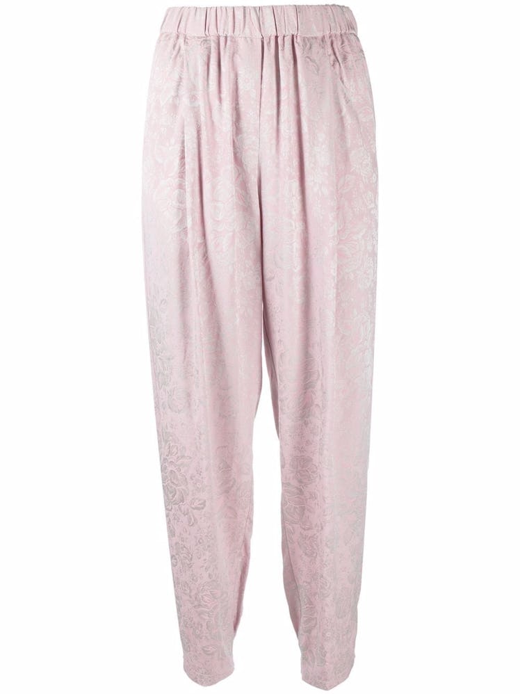 Forte Forte pink lace balloon trousers