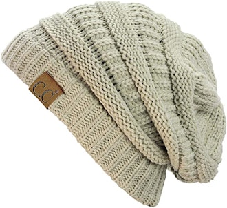 C.C Cable Knit Beanie