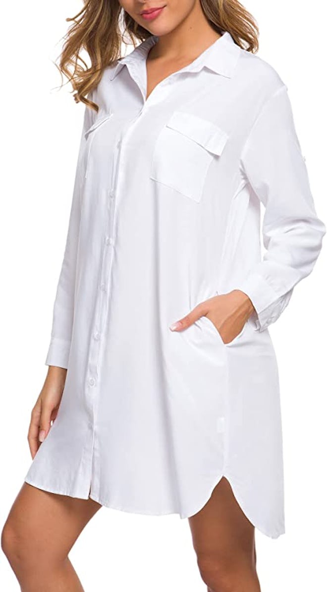 MANAIXUAN Shirt Dress