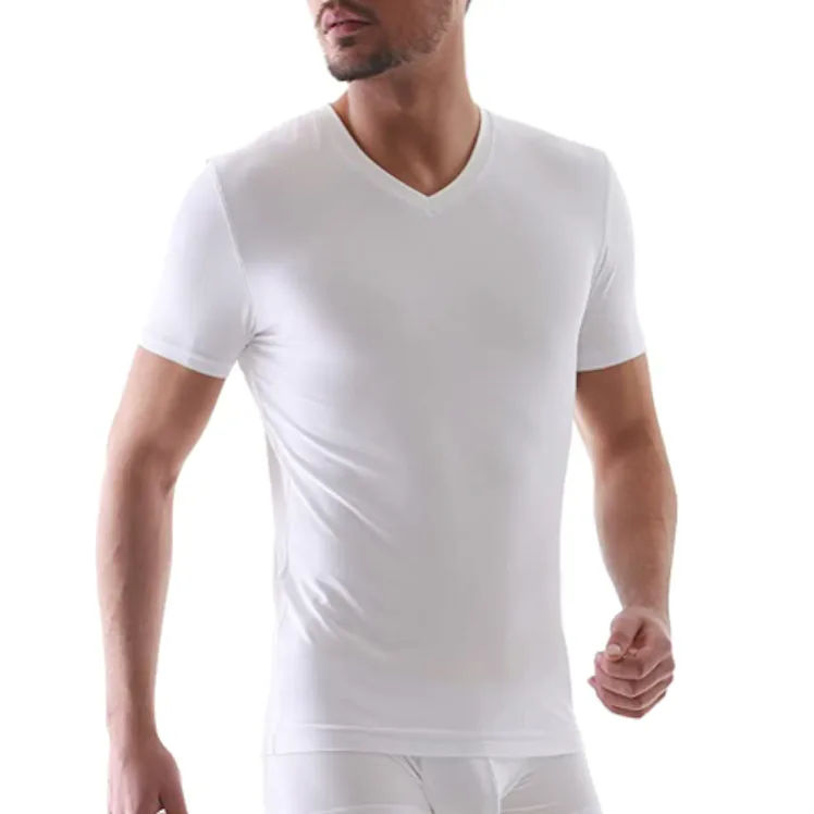best undershirts for dress shirts 6 White For Men in 2026 in a stretch rib knit that wont lose its shape under your shirt Undershirt for Dress Shirt: To