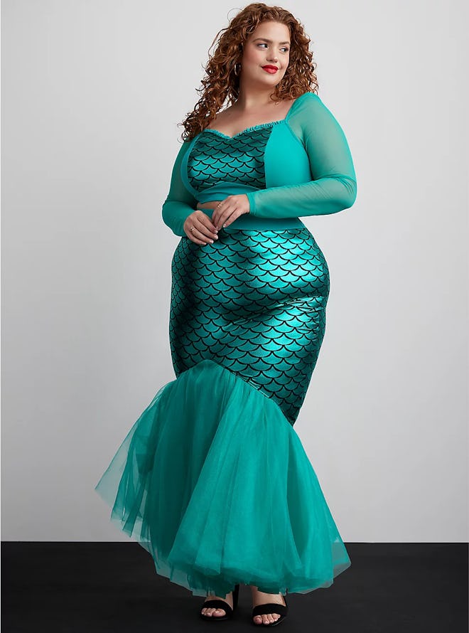 Mermaid Two Piece Dress