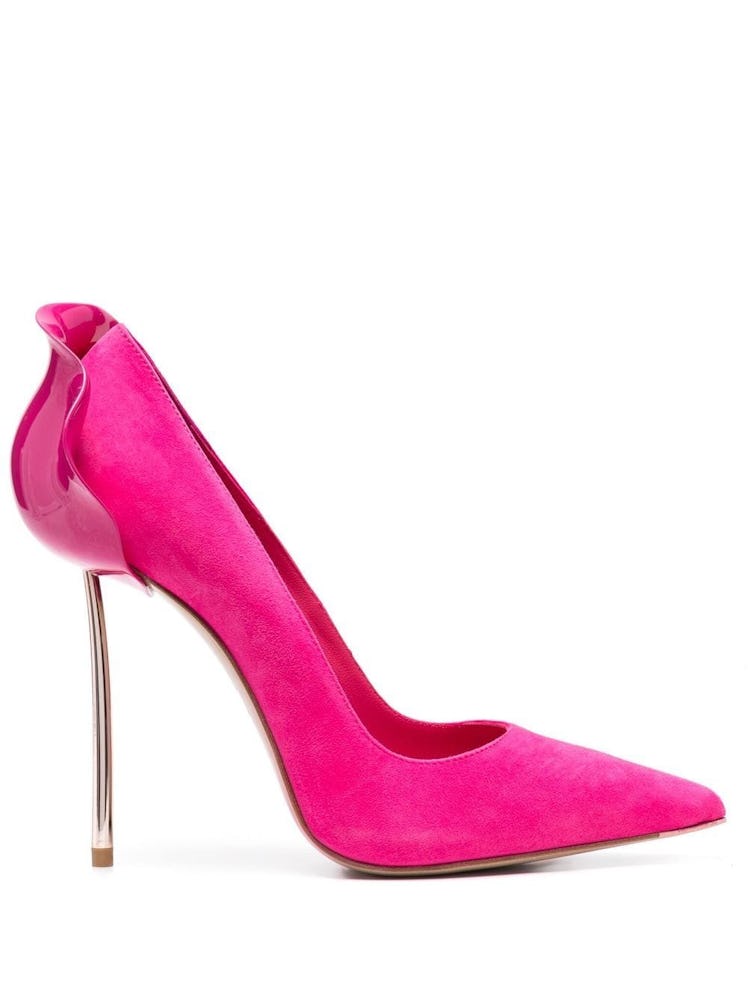 Le Silla Petalo Suede 125mm Pumps